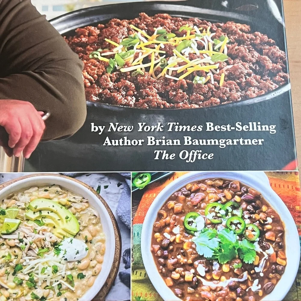 Seriously Good Chili Cookbook, New York Best Seller Brian Baumgartner, Spiral